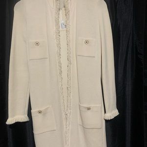 St John Collection dress & sweater